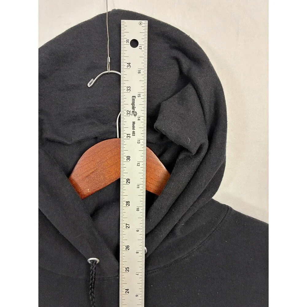 VFW Post 5867 Lakeside CA Cowboy Boots Black Hoodie Hanes 2XL Veterans